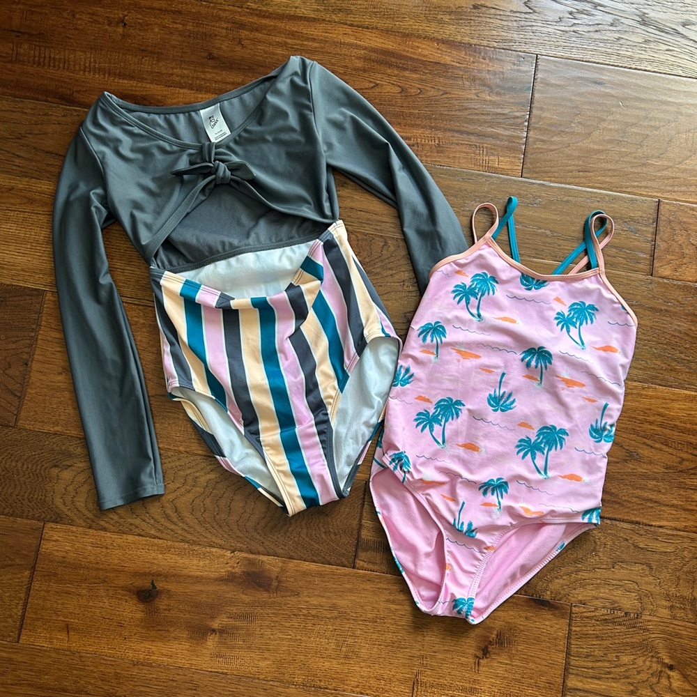 Teen Girl Swimsuit - Set of 2 - Size XL 14-16